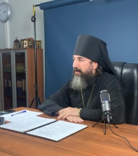 Представитель Синодального отдела образования встретился с хабаровскими педагогами на онлайн-вебинаре