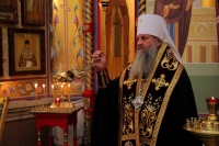 Митрополит Артемий молитвенно почтил память приснопоминаемого старца архимандрита Наума (Байбородина) в день его преставления