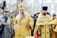 Владыка Артемий молитвенно почтил память приснопоминаемого старца архимандрита Наума (Байбородина) в годовщину его преставления