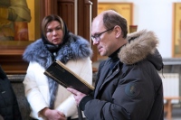 В Елизаветинском храме начался цикл бесед о богослужениях Великого поста