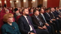 Правящий архиерей посетил выступление губернатора с отчетом о работе регионального правительства за 2022 год