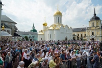 Митрополит Артемий принял участие в торжествах по случаю дня памяти обретения мощей преподобного Сергия Радонежского