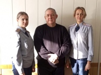 Представитель Покровского храма встретился с руководством и подопечными уголовно-исполнительной инспекции по Железнодорожному района краевого УФСИН