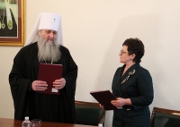Подписано соглашение о сотрудничестве между Приамурской митрополией и Общественной палатой Хабаровского края