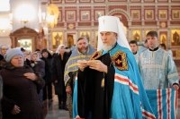 В главном храме Хабаровска состоялась закладка мощей в икону святителя Иоанна Шанхайского