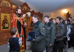 День студента начинается в храме<br />