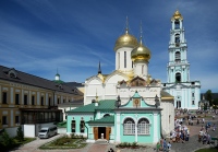 Глава Приамурской митрополии молился за Патриаршим богослужением в Троице-Сергиевой Лавре