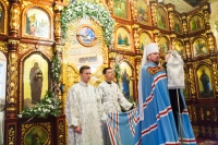 Митрополит Владимир совершил Божественную Литургию в Христорождественском соборе Хабаровска