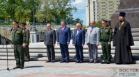 Хабаровский священник благословил призывников на прохождение службы