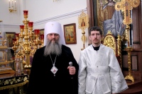 Митрополит Артемий совершил Таинство Рукоположения в сан диакона над пономарем Успенского собора Андреем Кулябиным