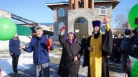 Место отдыха и место молитвы: в селе Тополево освятили территорию возле храма