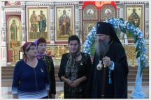Возложение венков к мемориалу Славы, и лития по погибщим в годы Великой отечественной войны (2 сентября 2009 года)