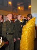 Крещение в армии