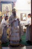 Божественная литургия по чину Василия Великого в Спасо-Преображенском кафедральном соборе. Хиротония во пресвитера и диакона.