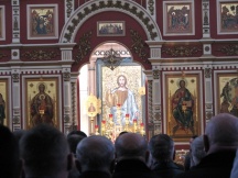Молебен в честь 200-летия со дня образования внутренних войск МВД России в Спасо-Преображенском Кафедральном соборе