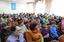 Посещение архиепископом Хабаровским и Приамурским Игнатием Центра психолого-педагогической реабилитации и коррекции. 21 сентября 2011г.