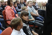 Посещение архиепископом Хабаровским и Приамурским Игнатием Центра психолого-педагогической реабилитации и коррекции. 21 сентября 2011г.