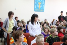 Посещение архиепископом Хабаровским и Приамурским Игнатием Центра психолого-педагогической реабилитации и коррекции. 21 сентября 2011г.