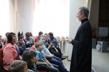 Посещение архиепископом Хабаровским и Приамурским Игнатием Центра психолого-педагогической реабилитации и коррекции. 21 сентября 2011г.