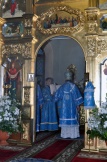 Пояс Пресвятой Богородицы в Покровском храме. г. Уссурийск. 1 ноября 2011 года.