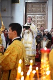 Прибытие  мироточивой иконы Божией Матери «Умягчение злых сердец» в Хабаровск и её встреча в Спасо-Преображенском соборе. 6 ноября 2011 г.