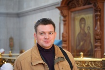 Прибытие  мироточивой иконы Божией Матери «Умягчение злых сердец» в Хабаровск и её встреча в Спасо-Преображенском соборе. 6 ноября 2011 г.