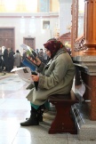 Прибытие  мироточивой иконы Божией Матери «Умягчение злых сердец» в Хабаровск и её встреча в Спасо-Преображенском соборе. 6 ноября 2011 г.