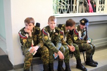 Праздник «Спецназ России»,  прошел под девизом: «Воин России - нет звания выше для нас!»