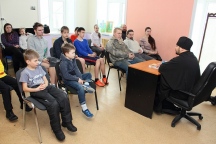 Беседа в клубе 