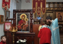 Путешествие иконы Божией Матери "Умягчение злых сердец" по приходам Приамурской митрополии. Вяземский -поселок Хор