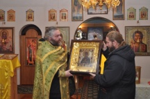 Путешествие иконы Божией Матери "Умягчение злых сердец" по приходам Приамурской митрополии. Вяземский -поселок Хор