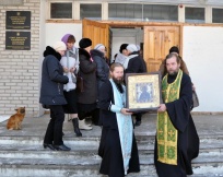 Путешествие иконы Божией Матери "Умягчение злых сердец" по приходам Приамурской митрополии. п.Переяславка-с.Владимировка-п.Корфовский-г.Хабаровск