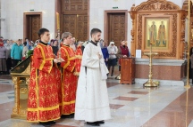 Пресвитерская хиротония диакона Николая Столбикова. Спасо-Преображенский кафедральный собор. 26 апреля 2015 г.