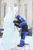 Создание ледовой композиции:  день третий. 23 декабря 2011 г.