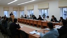 Студенческий круглый стол по вопросам нравственности.  Читальный зал (1 марта 2007)