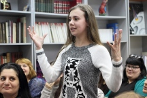 Встреча митрополита Игнатия со студентами Хабаровского колледжа искусств 30 марта 2016 г.