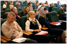 Экзамены на богословских курсах ( 13 мая 2009 года )