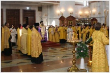 Встреча в Хабаровске мощей святителя Николая Мир Ликийских чудотворца и святителя Иннокентия митрополита Московского ( 18 декабря 2008 года )