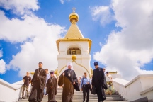 Божественная литургия в день памяти преподобного Серафима Саровского. 1 августа 2016 года