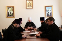 Заседание Епархиального совета в Хабаровской духовной семинарии 06 апреля 2017 г.