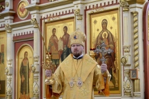 Божественная литургия в Спасо-Преображенском кафедральном соборе 28 января 2018 г.