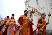Божественная литургия в среду Светлой седмицы в храме святой преподобномученицы Елизаветы 11 апреля 2018 г.