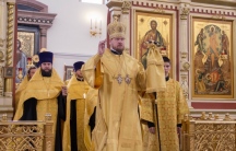 Всенощное бдение в Спасо-Преображенском кафедральном соборе 23 июня 2018г.