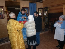 Божественная литургия в храме Введения во храм Пресвятой Богородицы в п.Горького 04 декабря 2020 г.