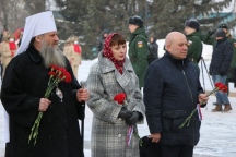 Возложение цветов погибшим воинам-дальневосточникам 20 февраля 2021 г.