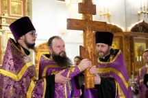 Всенощное бдение в Спасо-Преображенском кафедральном соборе 26 сентября 2024 г.
