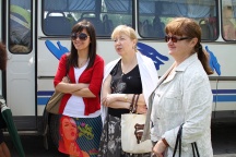 Отправление первой смены православного лагеря 
