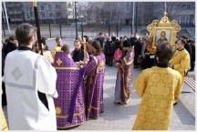 Престольный праздник в Хабаровской духовной семинарии (13 апреля 2008 года)