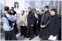 Престольный праздник в Хабаровской духовной семинарии (13 апреля 2008 года)