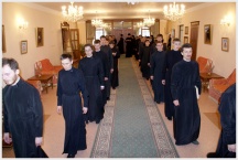Престольный праздник в Хабаровской духовной семинарии (13 апреля 2008 года)